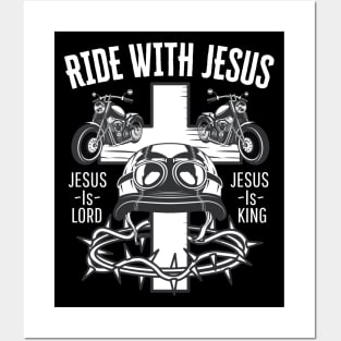 Christian Biker Posters and Art